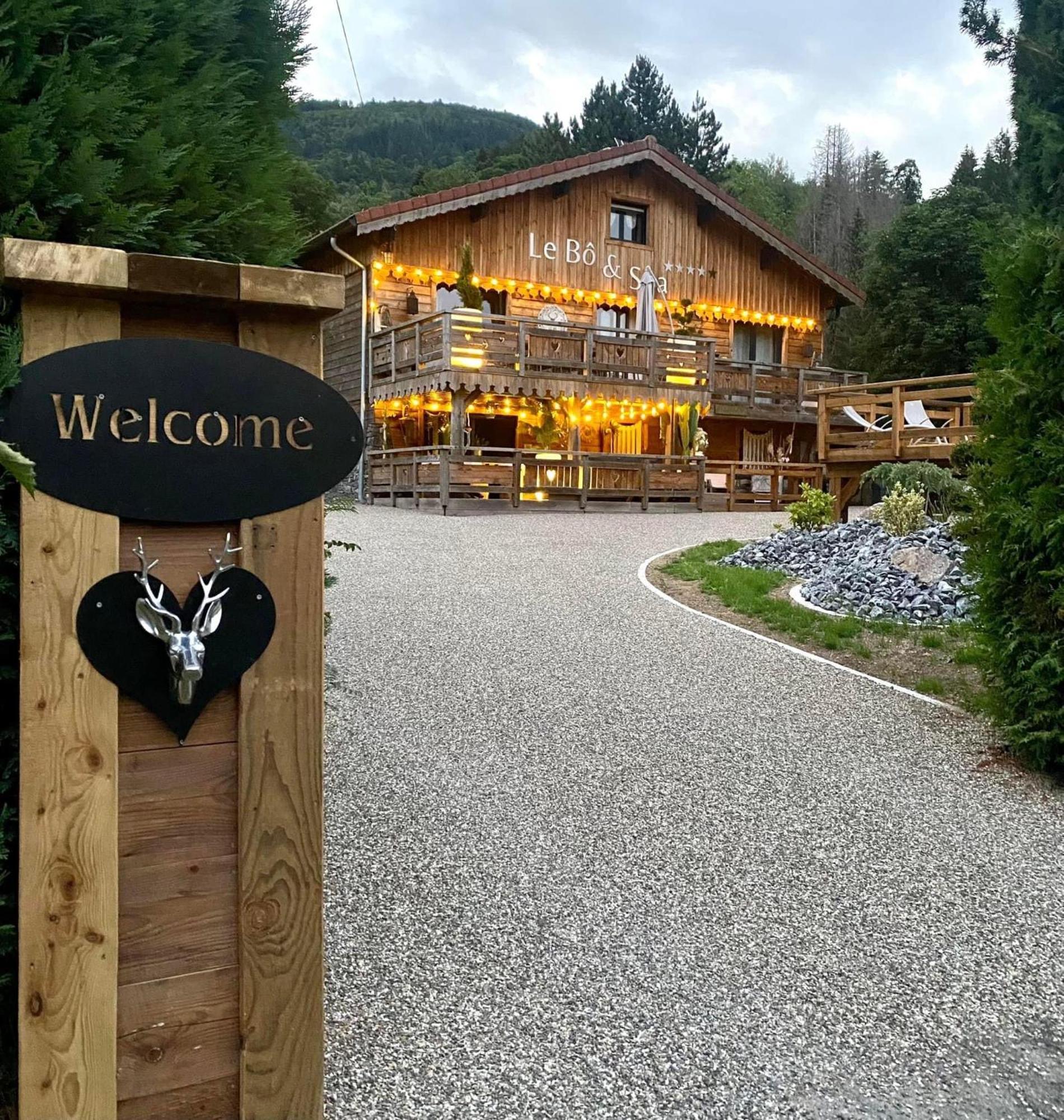 Chalet Le Bo & Spa Bussang Bagian luar foto